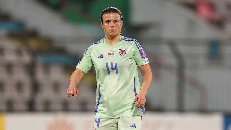 Hayley Ladd in action in Albania 