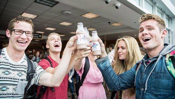 Sober-minded Brigham Young students annually celebrate #milktoberfest