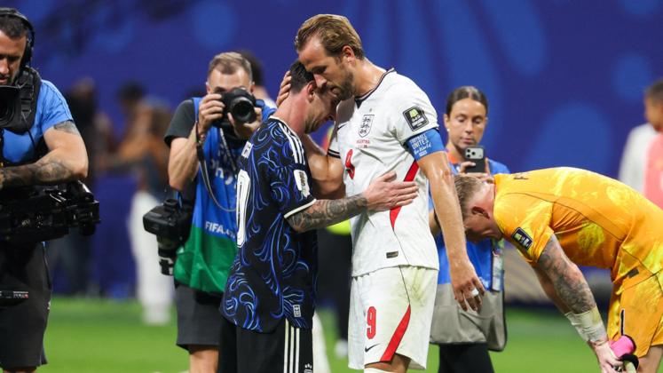 Kane and Messi
