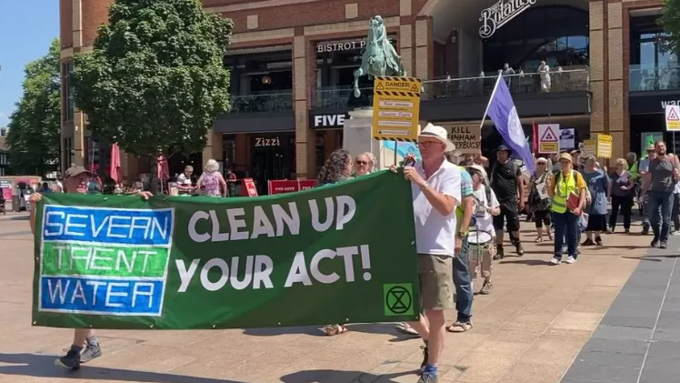 Severn Trent protest