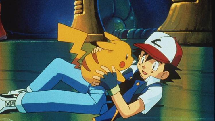 A still from the Pokémon show