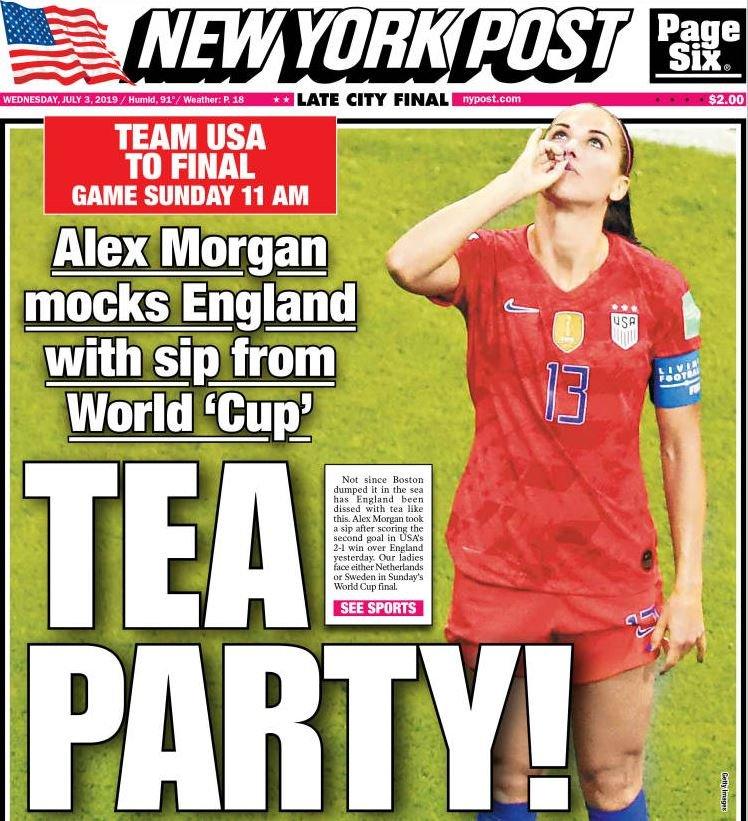 New York Post front page