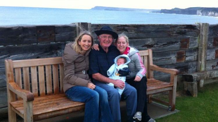 Zoe, Claire and Jim connected his bench