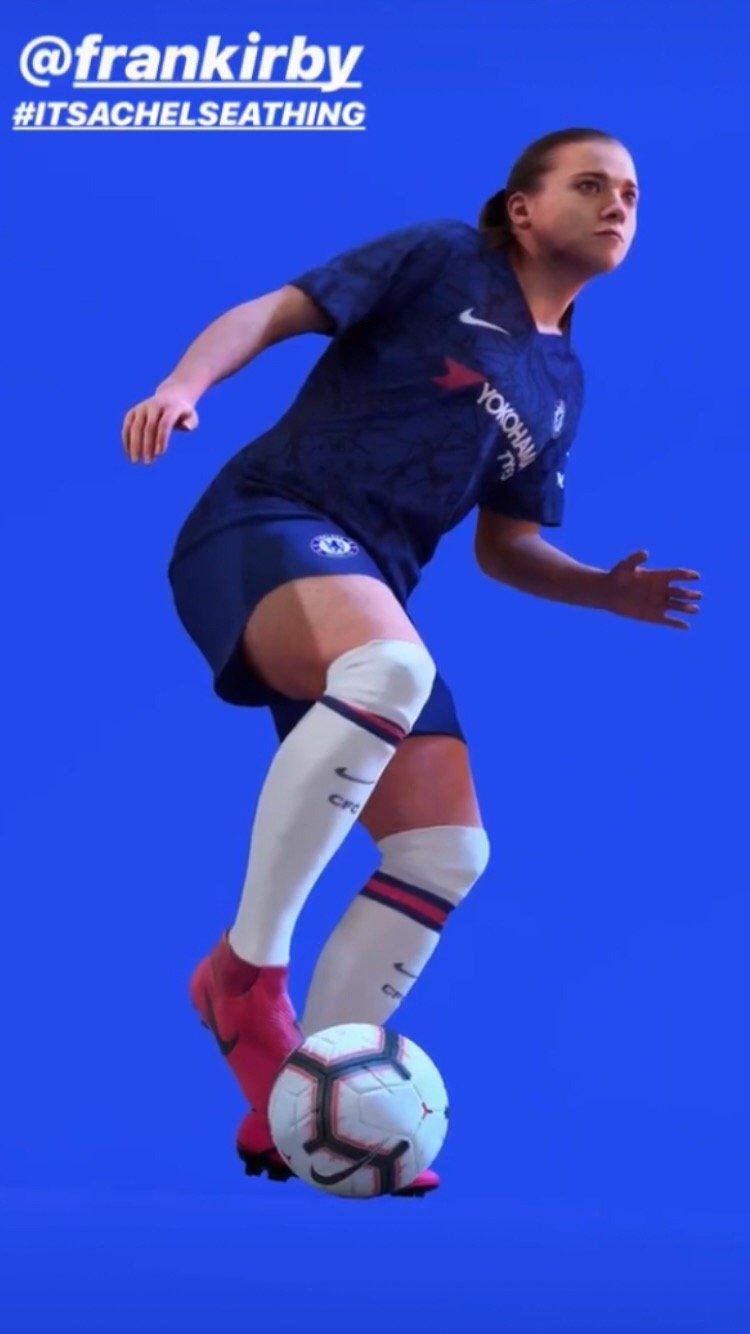 A digital image of Fran Kirby.