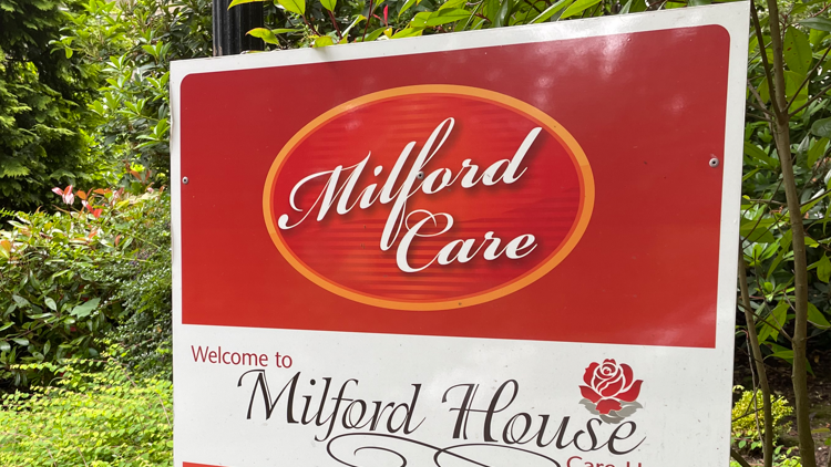 Milford House sign