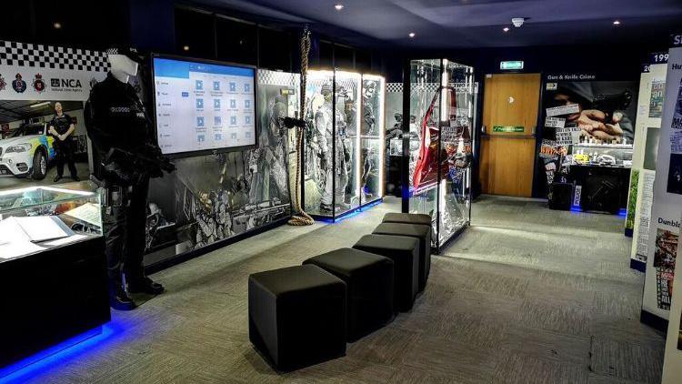 Exhibits at the Museum of Armed Policing at Chatteris