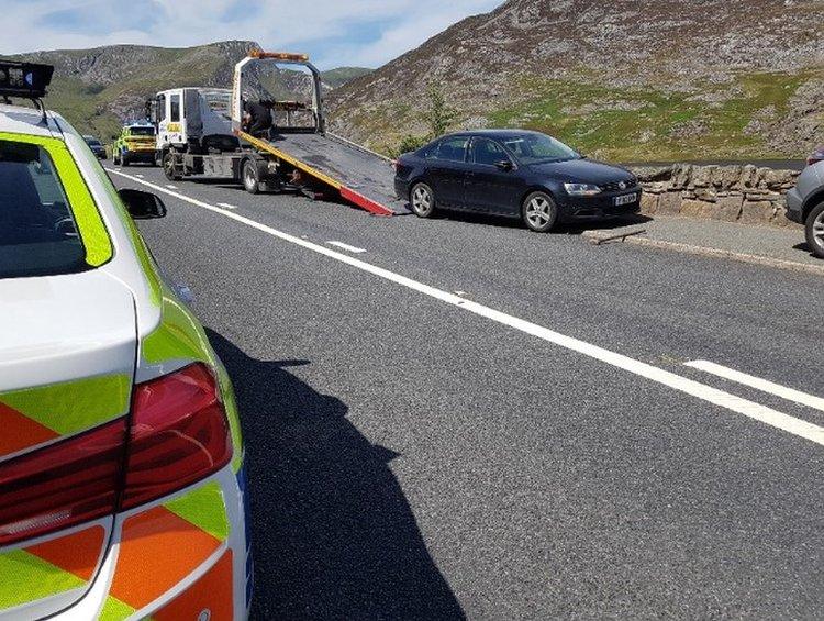 Ogwen Valley car removed