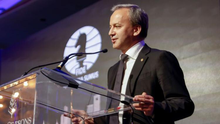 Arkady Dvorkovich, Fide president and former Russian deputy prime minister