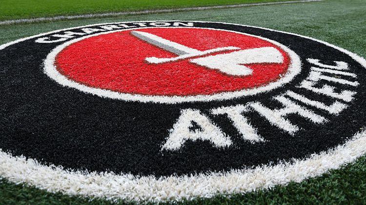 Charlton Athletic crest at The Valley