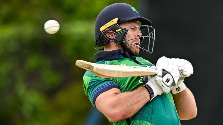 Ross Adair in action against Pakistan at Clontarf last May