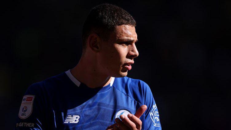 Cardiff City striker Yousef Salech