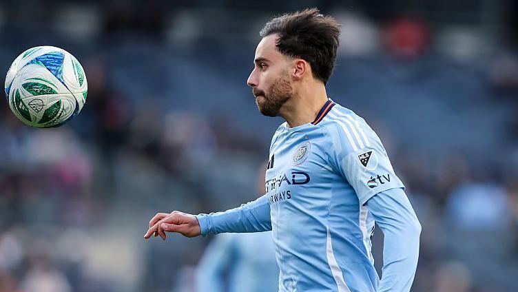 Kevin O'Toole in action against Charlotte FC