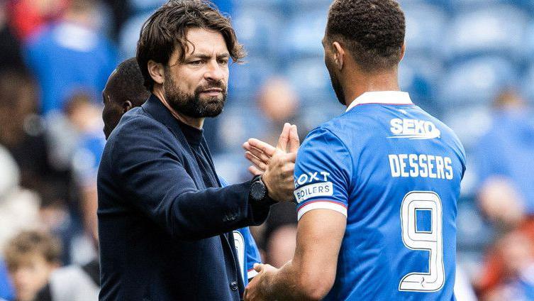 Russell Martin and Cyriel Dessers