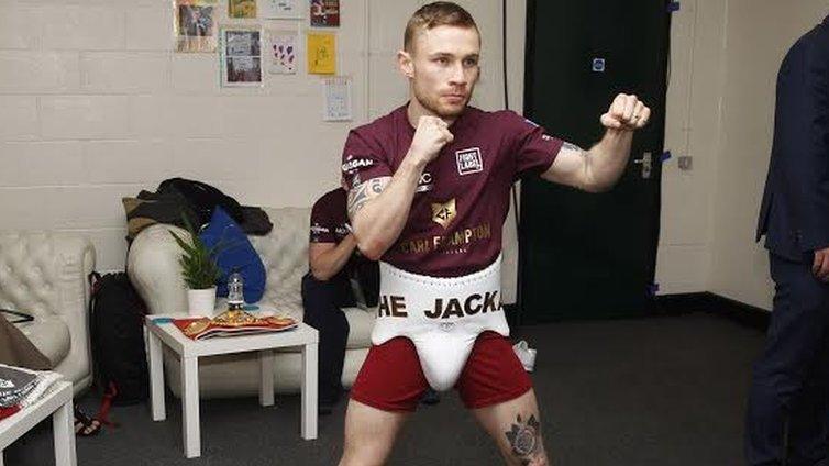 Northern Ireland boxer Carl Frampton