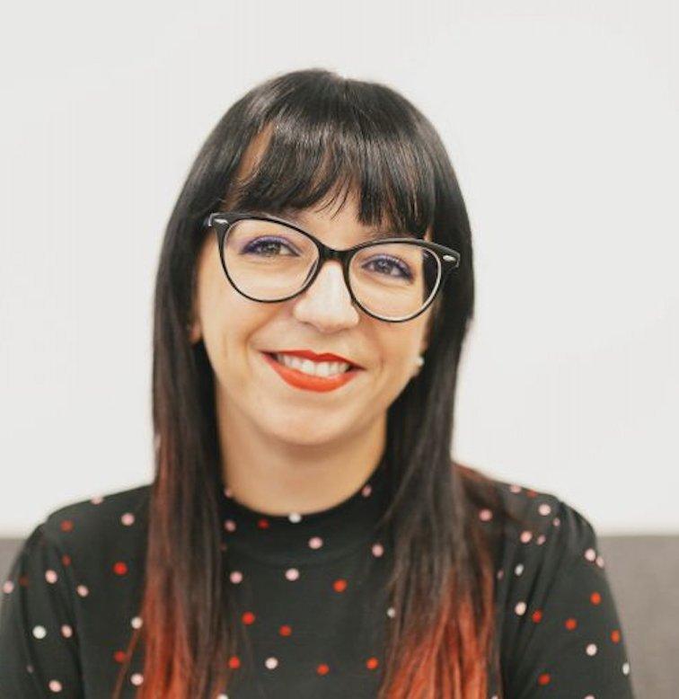 Arianna Giovannini pictured against a white background.