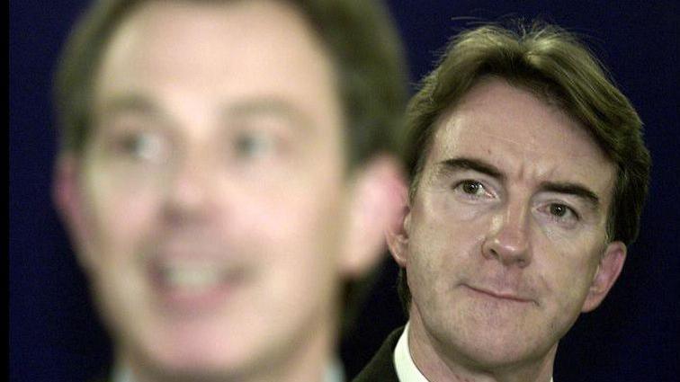 Tony Blair and Peter Mandelson