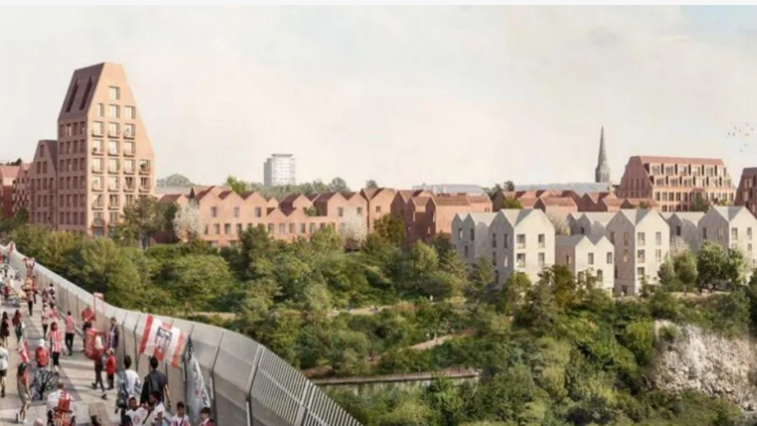 CGI images of new housing in Sunderland's sheepfold area 