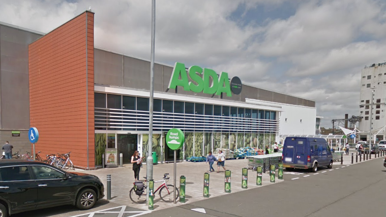 Lowestoft's Asda supermarket