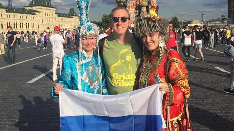 David Hancock at the 2018 Russia World Cup