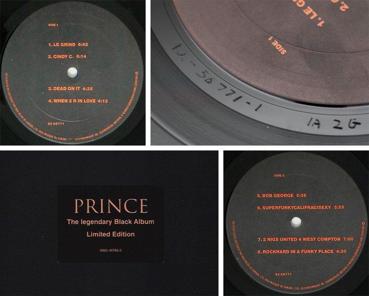 PRINCE Black AlbumCD1枚付き　CD開封済 Black Album by Prince: Amazon.co.uk: CDs & Vinyl