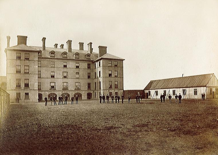 The Cambrian Hotel, where most of the boys boarded, in 1976