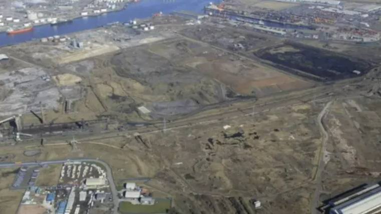 Teesworks aerial view