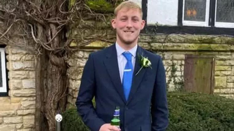 Family photo of 21-year-old footballer Marshall Spelzini who died after a lorry he was travelling in hit a road sweeping vehicle on the A299 in Kent 