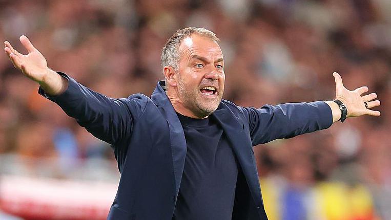 Barcelona manager Hansi Flick