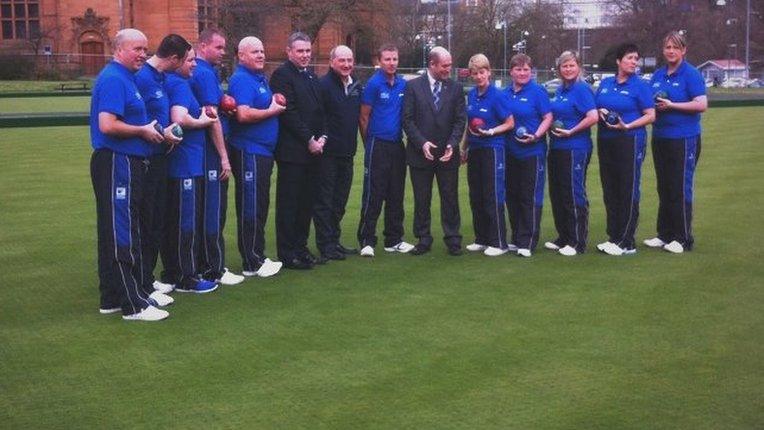 Scotland lawn bowls team