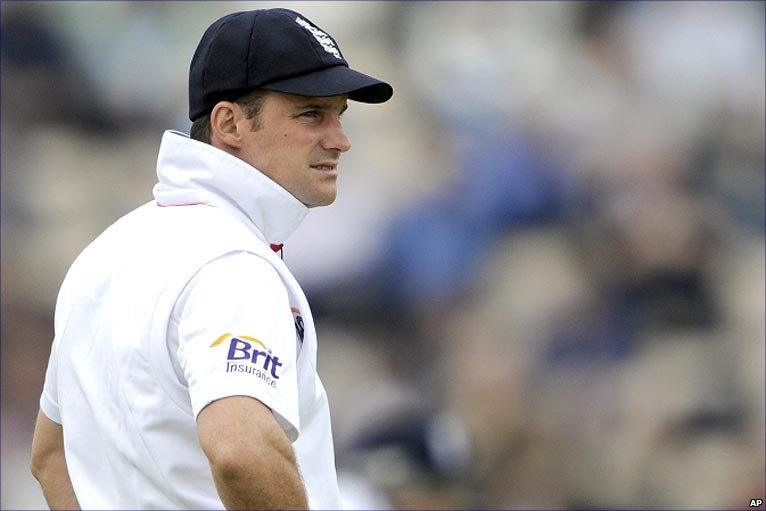 England captain Andrew Strauss