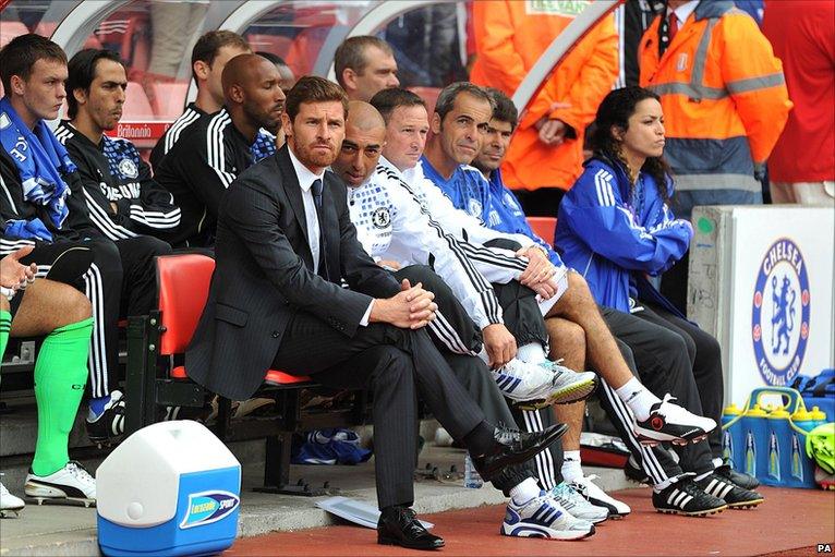 Andre Villas-Boas in the suit