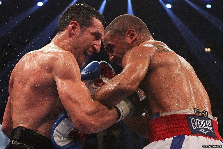 Carl Froch (left) and Andre Ward