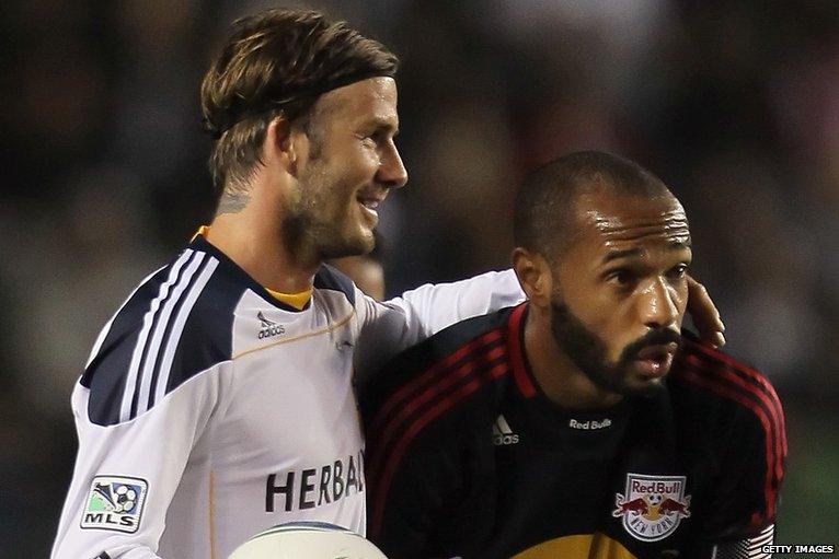 David Beckham, Thierry Henry