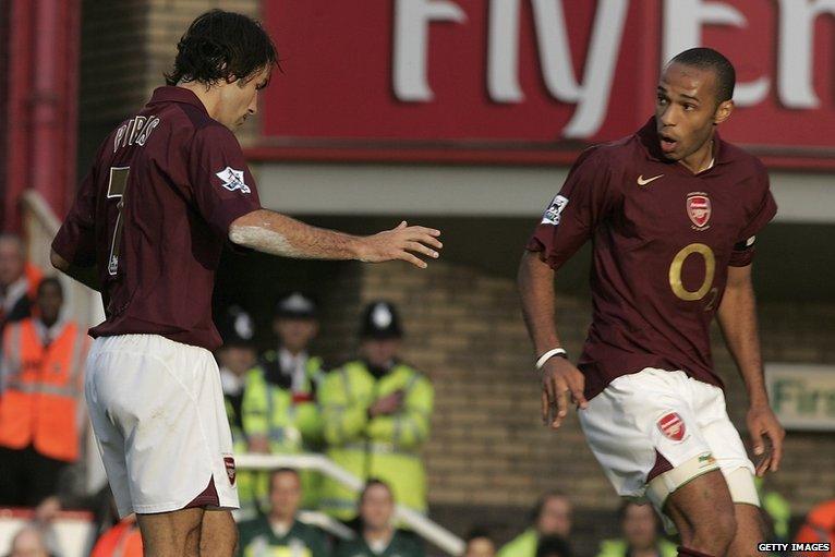 Robert Pires, Thierry Henry