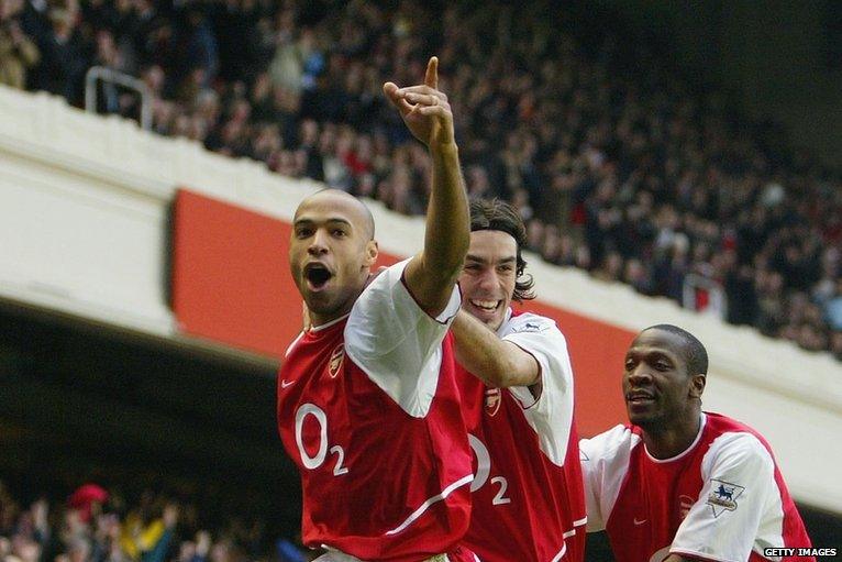 Thierry Henry, Robert Pires, Lauren