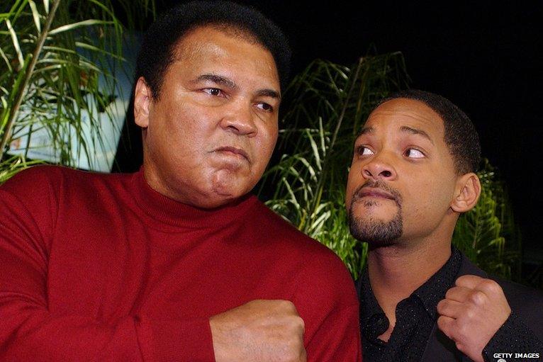 Muhammad Ali and Will Smith