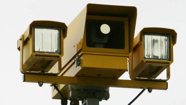 Average speed camera