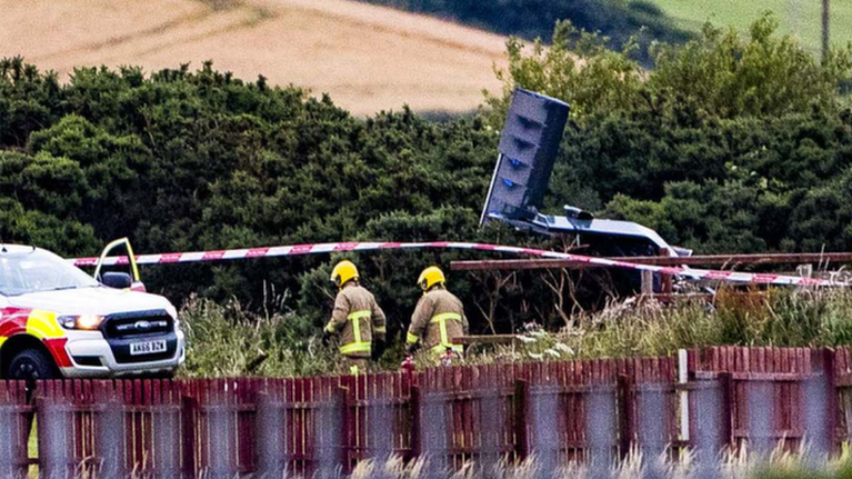 Newtownards air crash