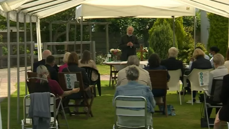 Covid memorial service held at Pelham House in Folkestone