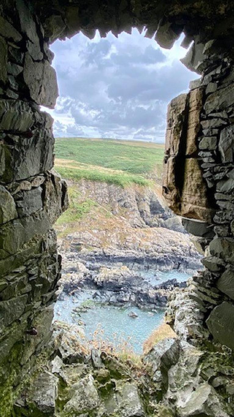 Dunskey Castle