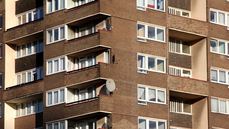 Council estate, London