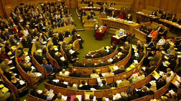 General Synod meeting in 2005