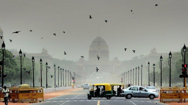 Traffic, India (Image: AP)