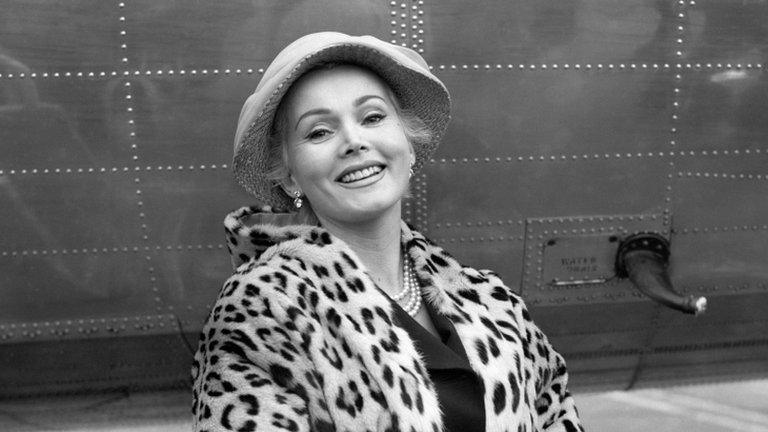 Zsa Zsa Gabor in June 1956