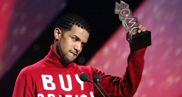 Craig David at the Mobos in 2001