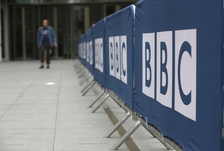 The outside of BBC New Broadcasting House