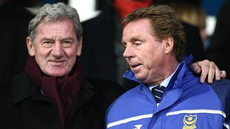 Milan Mandaric and Harry Redknapp