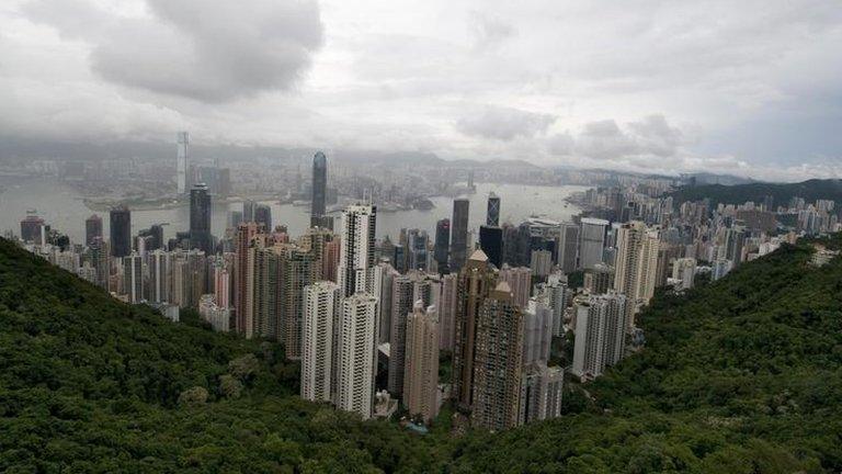 Hong Kong skyline