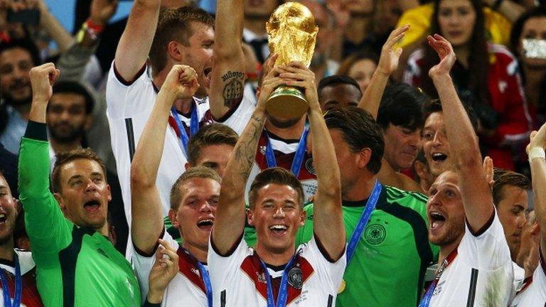 Germany win the 2014 World Cup