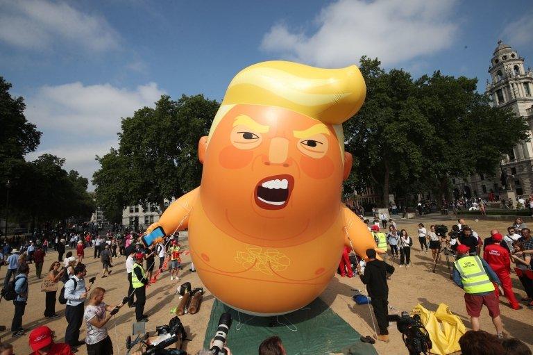 Trump balloon